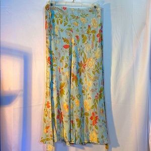Lands End Women’s Floral Patterned Skirt